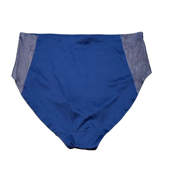 NEW Honeylove Crossover Compression Brief Smoothing Underwear Panty in Navy Blue - Picture 7 of 9